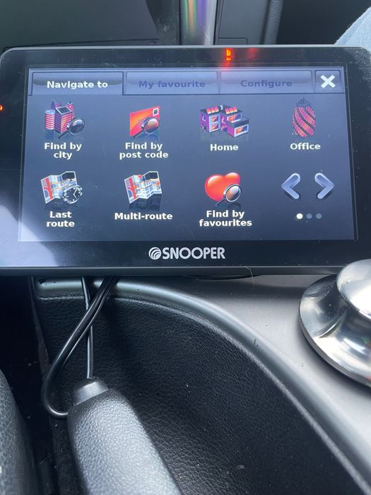 Sistem navigare GPS camion