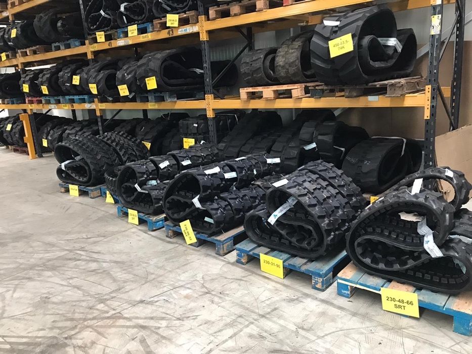 Senile de cauciuc pentru miniexcavatoare