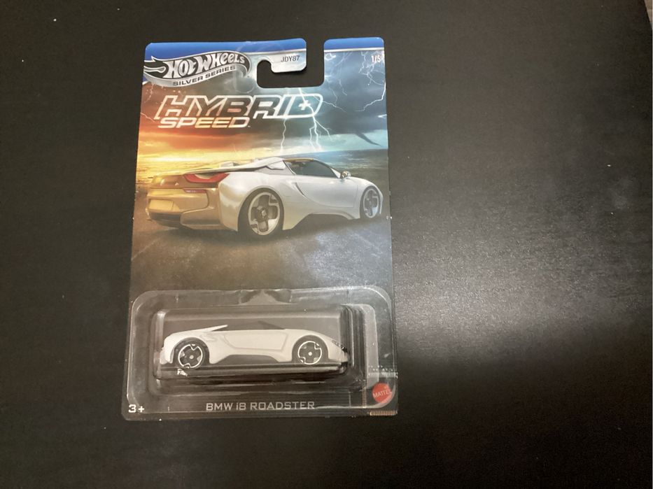 Hotwheels количка BMW i8 ROADSTER (SILVER SERIES)