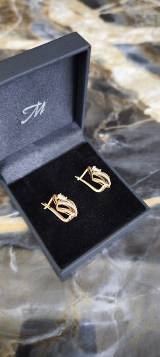 Золотые серьги 585 проба