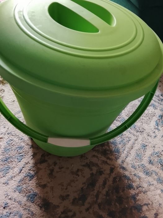 Ведро 25 ти  литровый новый салатного цвета цена  4500