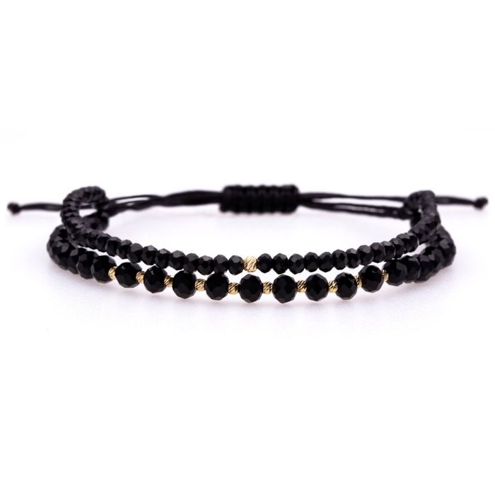 Bratari cu bile din aur