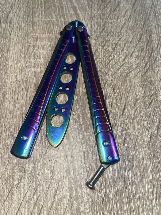 Нож пеперуда (тренировъчен)