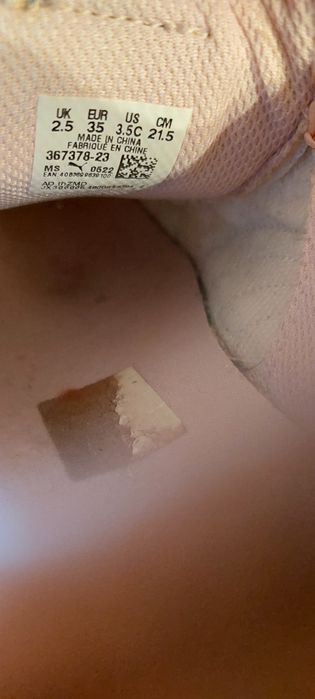 Adidași Puma glitter roz , nr.35