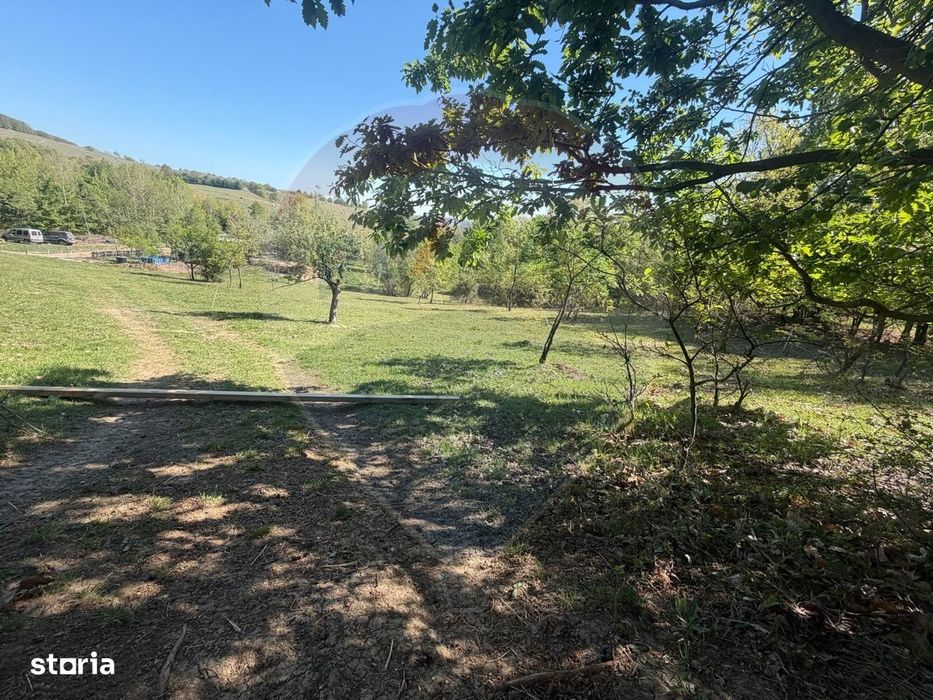 Teren extravilan 6.322 mp, împrejmuit, aproape de stadion Cugir, jud.