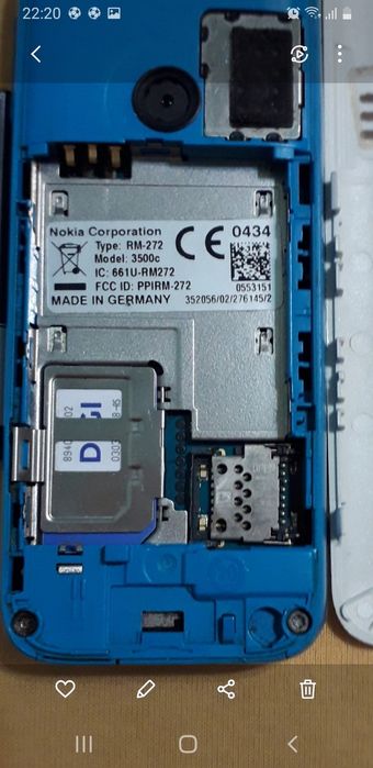 Vand telefon Nokia 3500 C