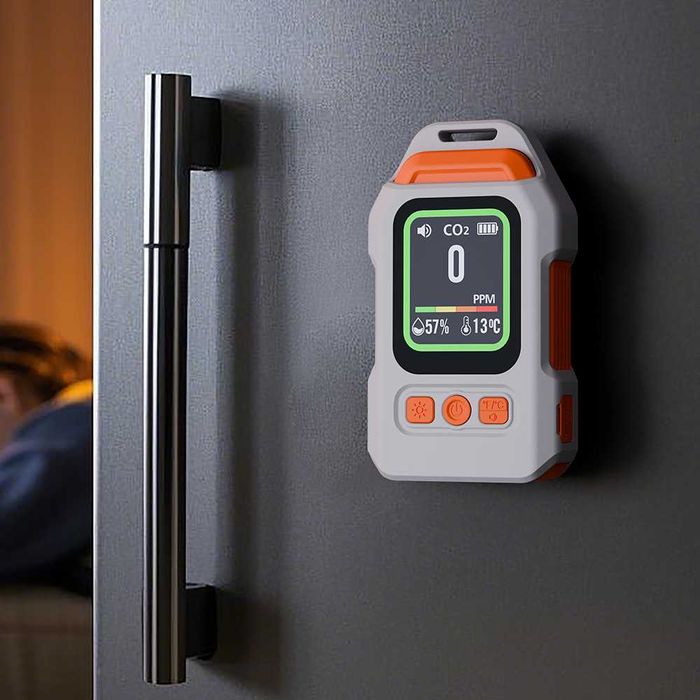 5 в 1 Портативный детектор угарного газа с сигнализацией.