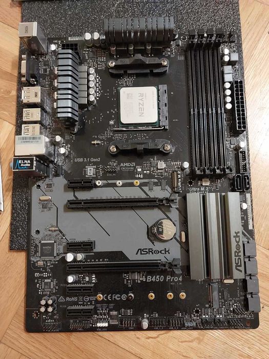 AMD Ryzen 5 3600 + AsRock B450 Pro4