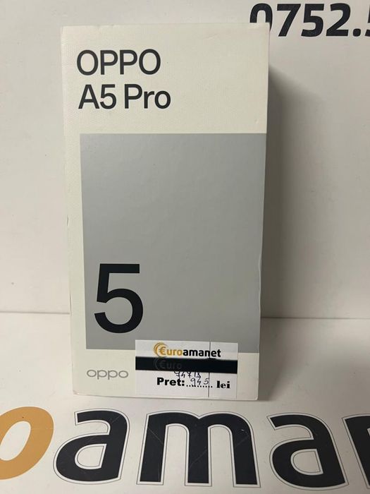 Telefon mobil OPPO A5 Pro, 8GB RAM, 256GB -T-
