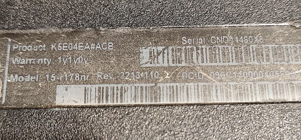 Ноутбук HP K5E04EA