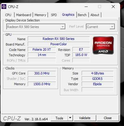 Radeon AMD RX 580 4Gb видеокарта