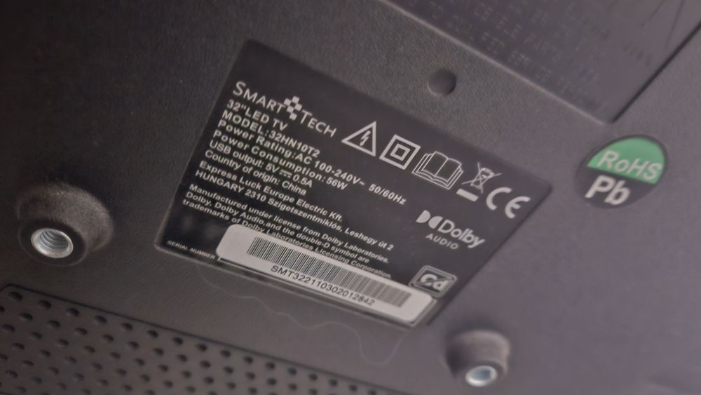 Телевизор Smarttech 32" 32HN10T2