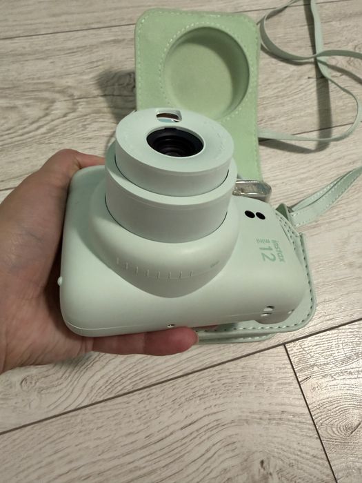 Aparat foto instant FUJIFILM Instax Mini 12, Mint Green