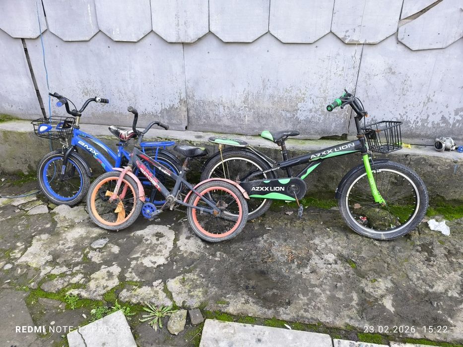 Продаётся велосипед 3 штук детский за всё 300.000 окончательно