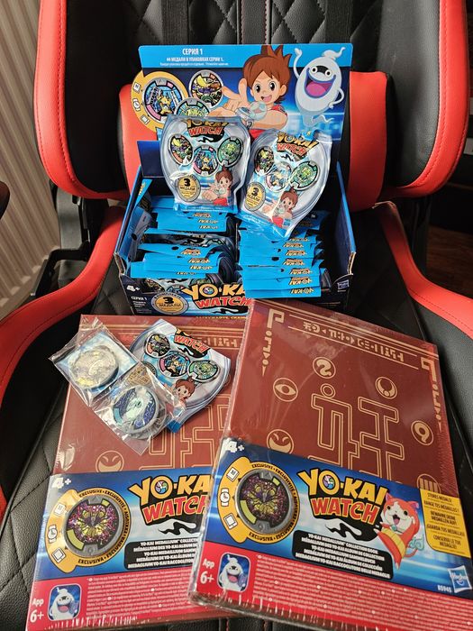 Medalii yo-kai watch sigilate/noi