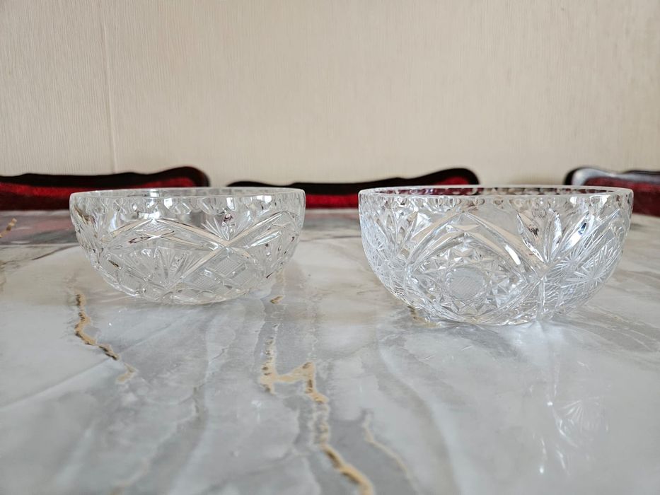 Хрусталь, Чехословакия, 4 штуки.