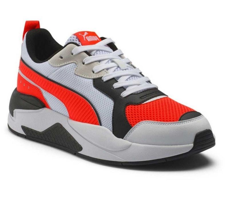 Маратонки PUMA X-RAY White-Lava Blast-Black 372602-07 - 46