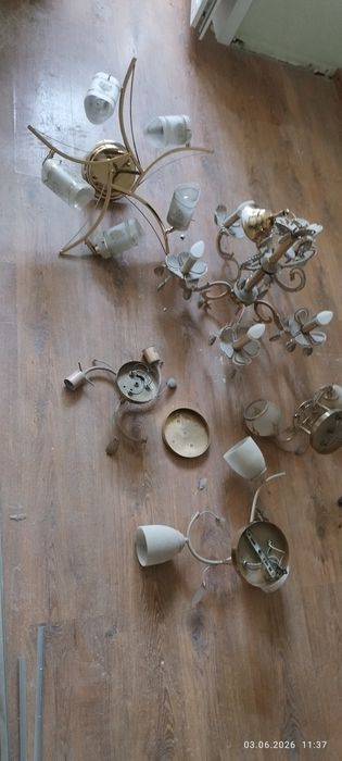 Люстры в хорошем состоянии