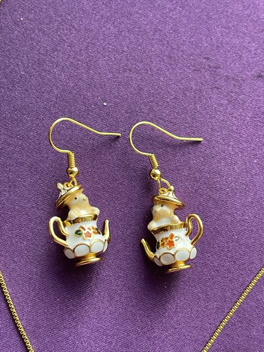 Серьги и цепочка Bill Skinner