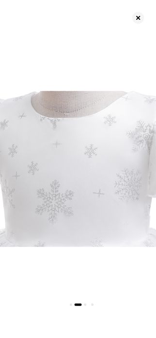 Rochie fulg de nea serbare