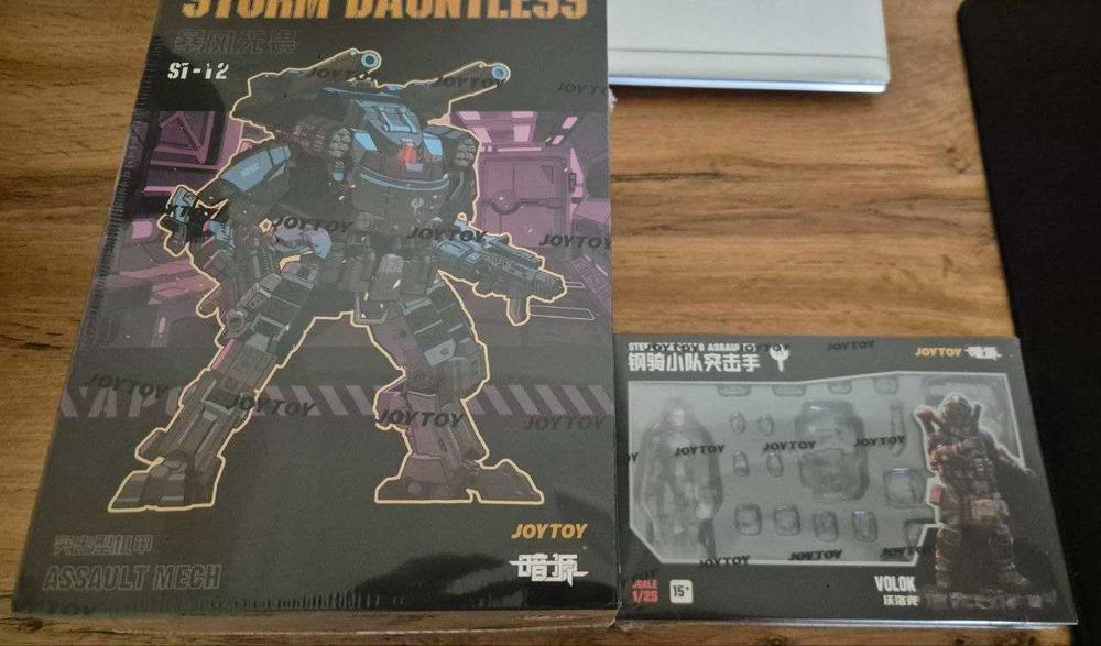 Фигурка робота с пилотом Joytoy Mecha APOC Storm ST-12