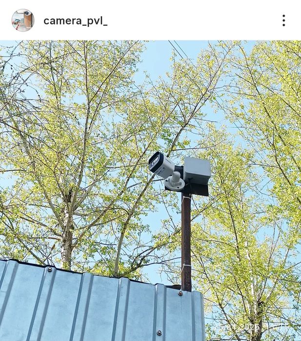 Установка Камеры Видеонаблюдения!