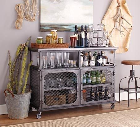 MINIBAR, stil industrial, bar roti, bar vin, Steampunk.BAR STICLE
