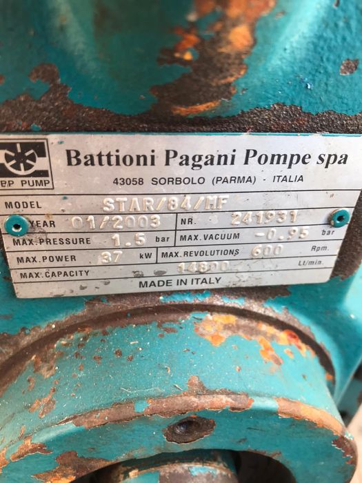 Pompa Vidanja 14800L