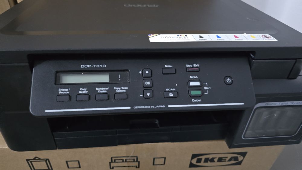 Multifunctional inkjet BROTHER DCP-T310 CISS, A4, USB
