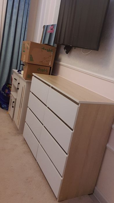 Большой Комод Честер Шкаф для белья от производителя по оптовой цене.