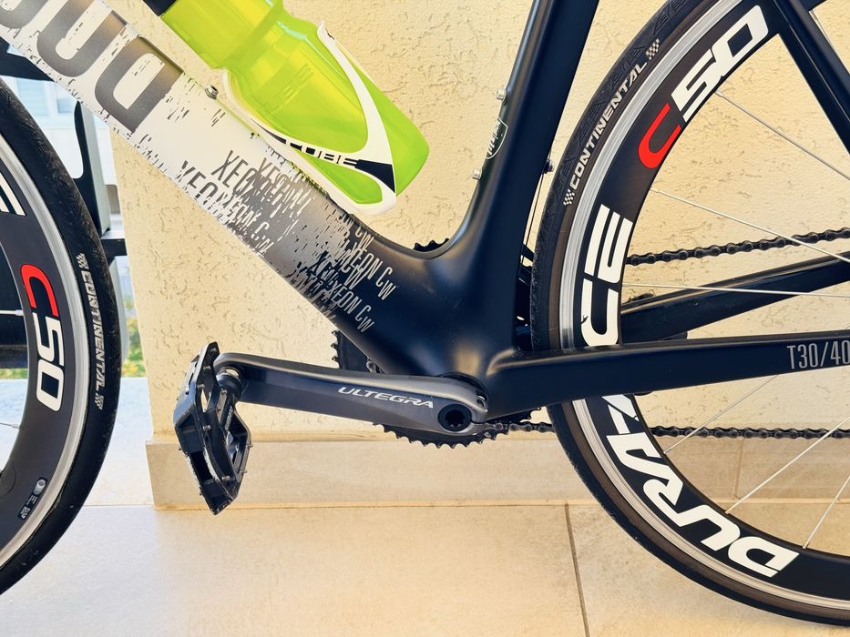Cursieră CARBON ROSE XEON CW,jante carbon DURA-ACE C50 ,full ULTEGRA!!