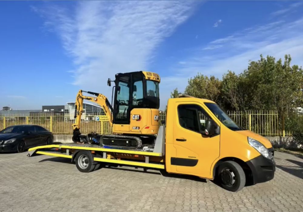 Услуги с мини багер, бобкат, валяк,транспортни услуги, снегопочистване