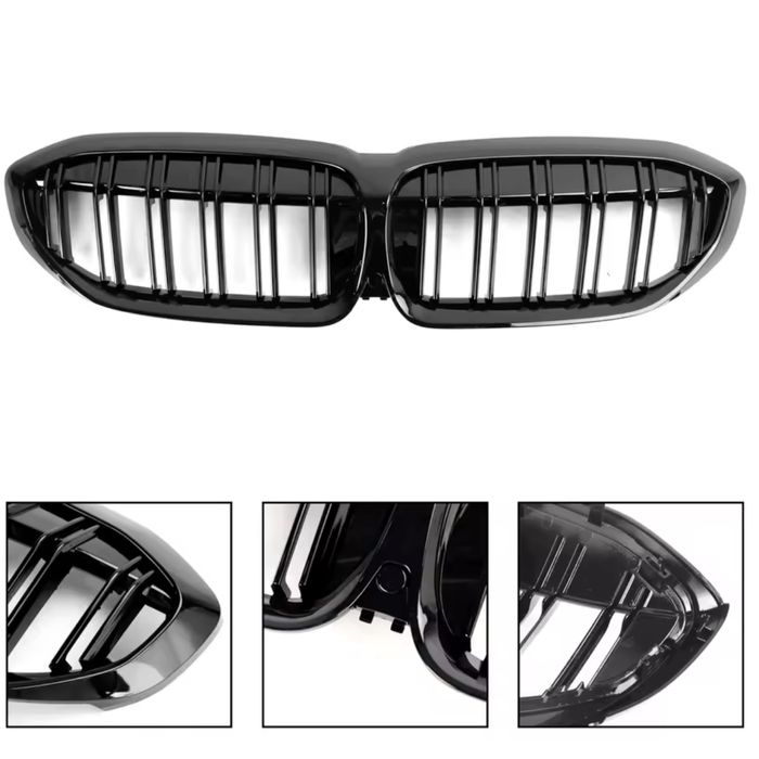 Grile duble compatibile BMW seria 3 G20 G21 M design