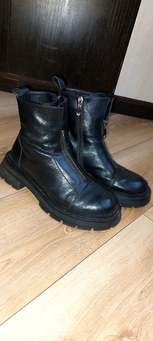 Ботинки кожаные женские 38р