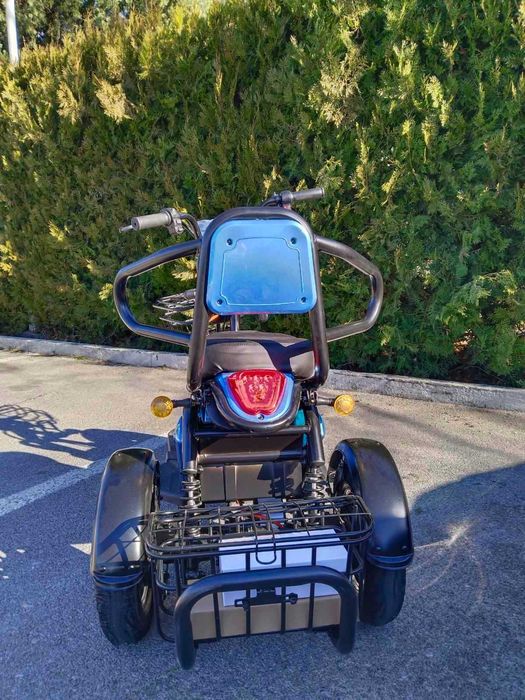 Електрическа триколка Pudding 1800W-48V-20Ah-Синя