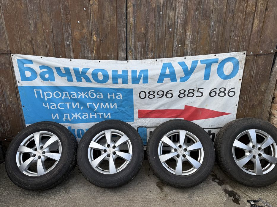 17 5х112 джанти със зимни гуми