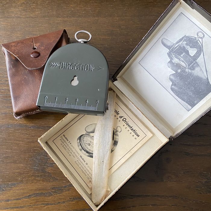 Busolă Bezard-Franța, set original, complet