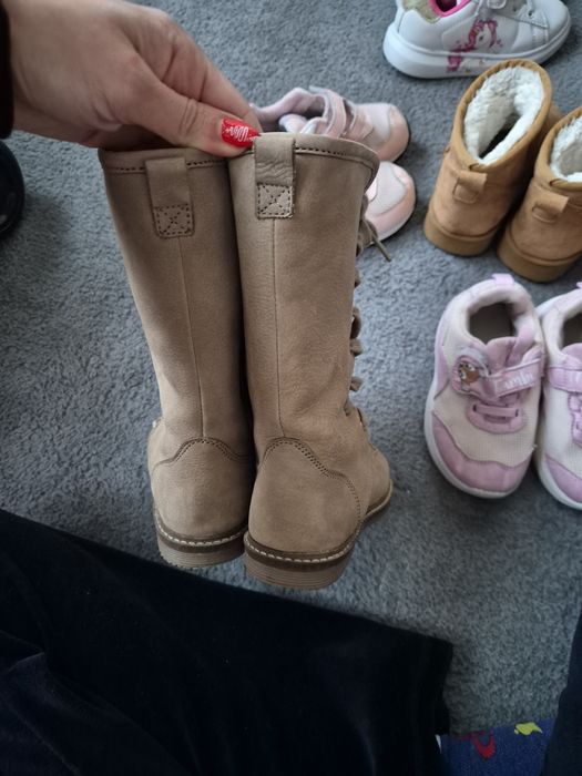 Обувки за момиче, ботуши, маратонки ест кожа 25 номер