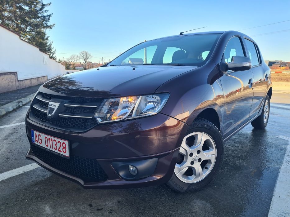 Dacia Sandero-automată-1.5dci 90-an 2016-euro 6-clima-nr rosii-Tbi