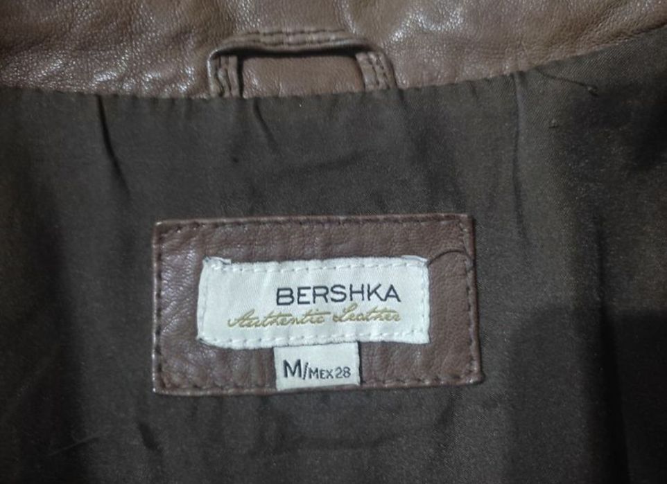Куртка кожаная Bershka