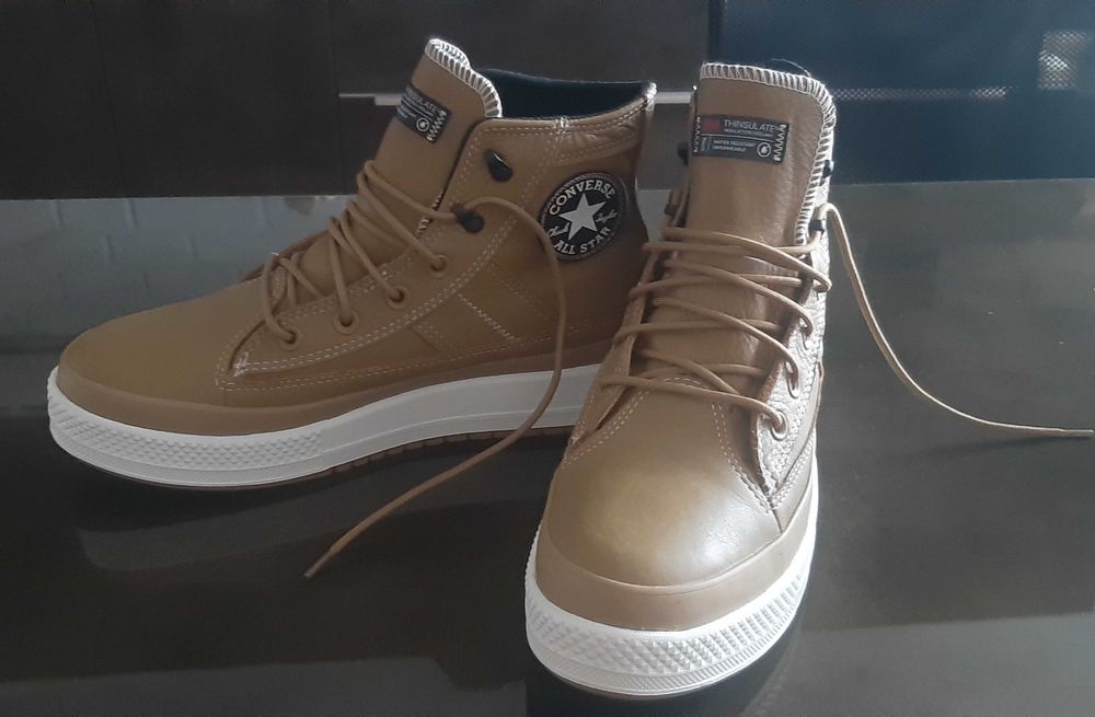 Дамски кожени кецове Converse