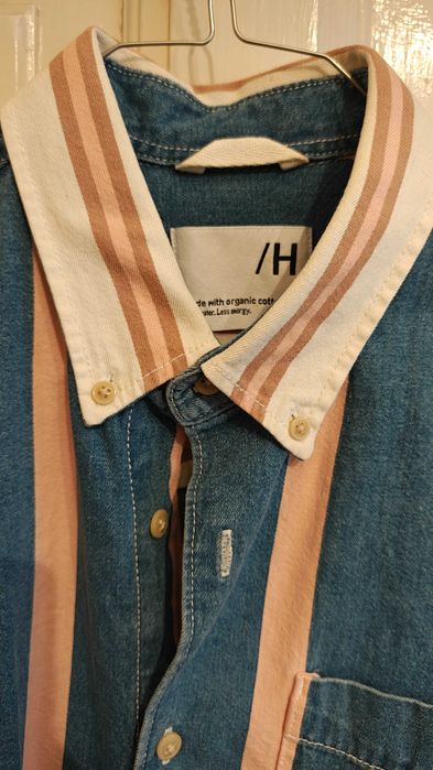 Camasa denim crem/bej Selected Homme - barbati Marimea M