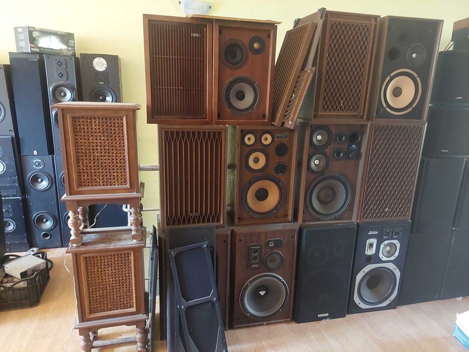 boxe sony ss 5300 adevarte vintage anii 70 pioneer hpm 70 de colectie