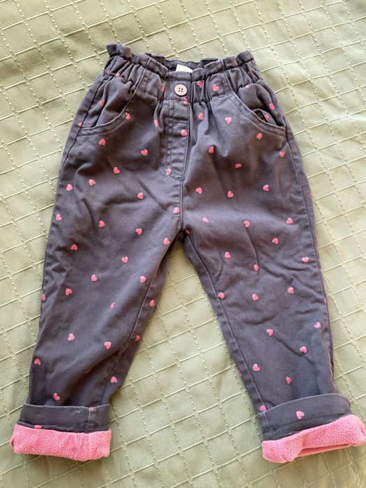 Лот ватирани панталони за 3 г момиче