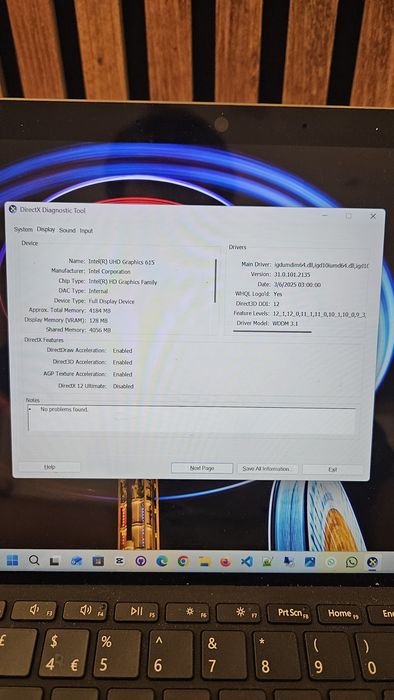 Microsoft Surface Go 3 / i3-10100Y / 8 GB RAM / 128 GB SSD