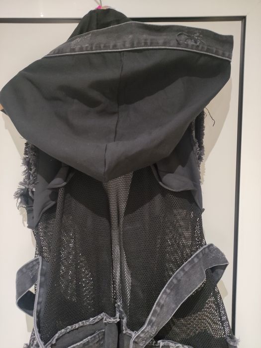 Жилетка деним / мрежа