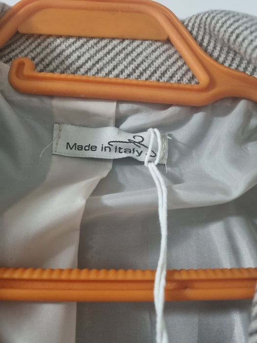 Ново класическо палто, сиво рае