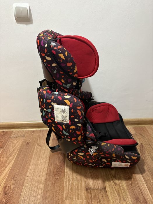 Scaun auto U-Grow 9-36 kg negru rosu