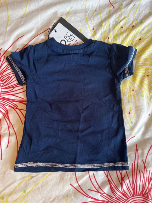 Guess-  две бебешки тениски за момиченце 3/6 м