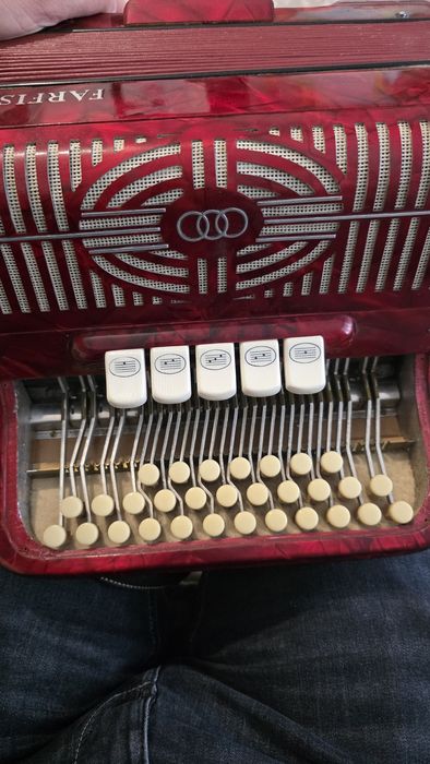 Armonica butoane Farfisa diaton 3